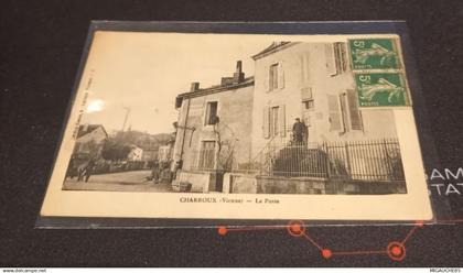 CHARROUX -  la poste