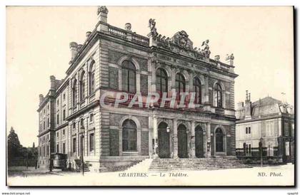 Chartres - Le Theatre - CPA