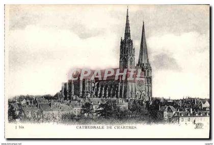 CPA Cathedrale de Chartres