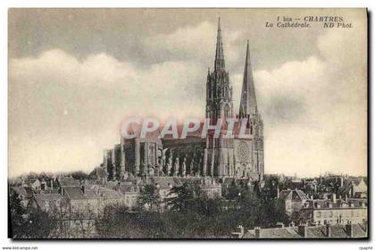 CPA Chartres La Cathedrale