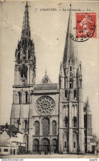 CPA Chartres La Cathedrale