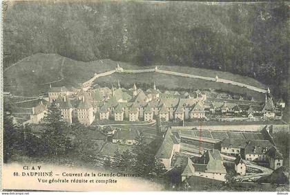 Carte Postale - 38 - La Grande Chartreuse - Couvent de la Grande Chartreuse - Vue Générale aérienne - CPA - Voir Scans R