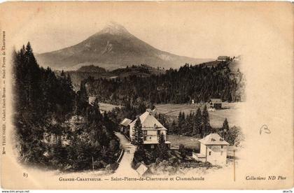 CPA Grande-CHARTREUSE - St-PIERRE-de-CHARTREUSE et Chamechaude (652860)