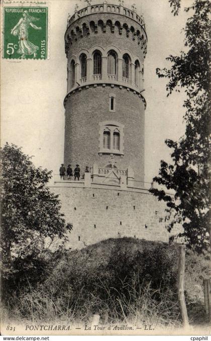 Pontcharra - La Tour d'Avallon - CPA