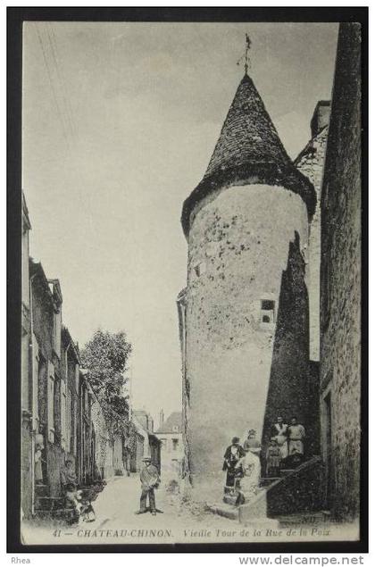 58 Château-Chinon tour    D58D  C58062C RH057571