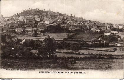 CPA Chateau Chinon Vue generale