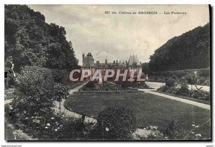 CPA Chateau de Grosbois Les Parterres