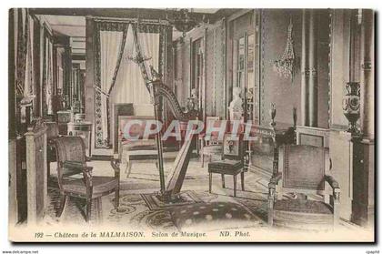 CPA Chateau de la Malmaison Salon de la Musique
