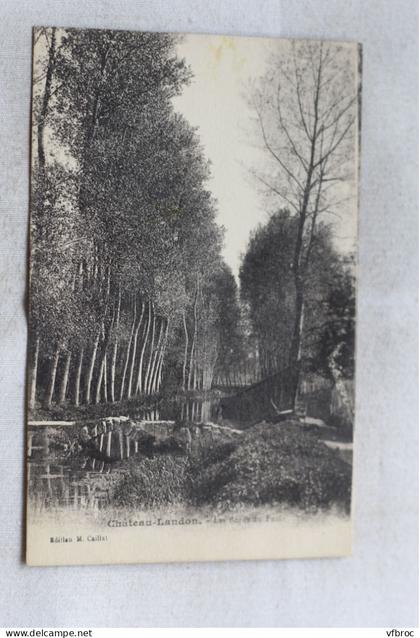 AB310, Château Landon, les bords du Fusin, Seine et Marne 77