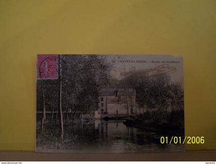 CHATEAU-LANDON (SEINE ET MARNE) MOULIN DES GAUTHIERS.