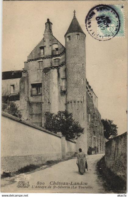 CPA Chateau Landon L'Abbaye FRANCE (1100825)