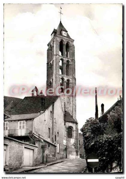 CPSM Chateau Landon (S et M) Le Clocher