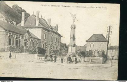 CHATEAU PORCIEN MONUMENT