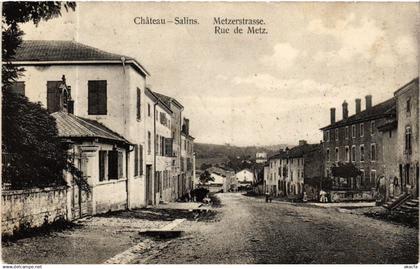 CPA AK CHATEAU-SALINS - METZerstrasse (477896)