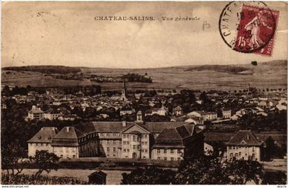 CPA CHATEAU-SALINS - Vue générale (650850)