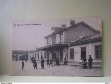 CHATEAU-THIERRY (AISNE) LA GARE