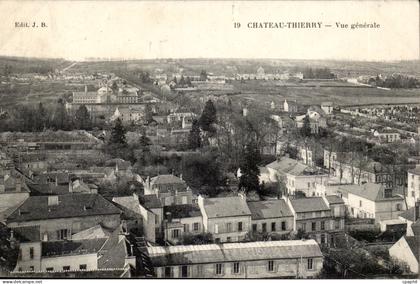 Chateau Thierry Vue Generale - CPA