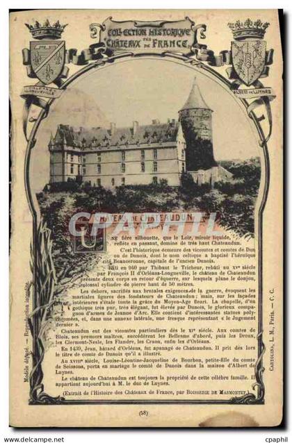 CPA Château de Chateaudun