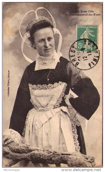 Jeune fille de Châteauneuf-du-Faou