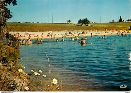 CPM Chateauneuf la Foret Haute Vienne Le Plan d eau