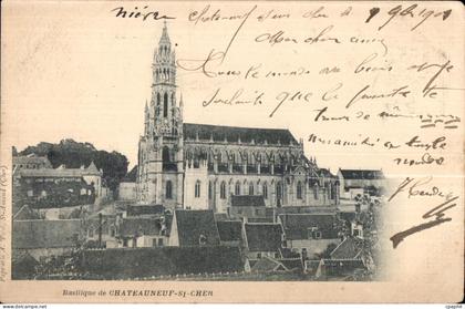 Chateauneuf sur Cher - L Eglise - CPA