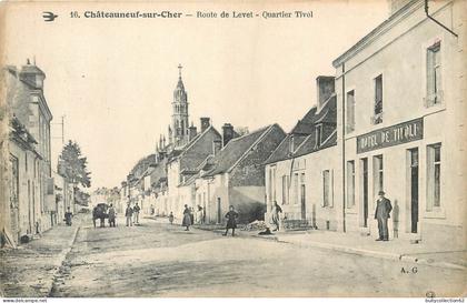CPA Châteauneuf-sur-Cher  18/61
