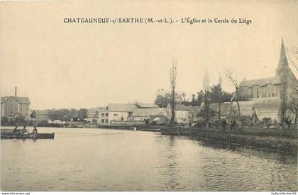CPA Châteauneuf sur Sarthe 49/176