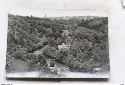 Cpm 1955, Châteauponsac, vue panoramique, Haute Vienne 87