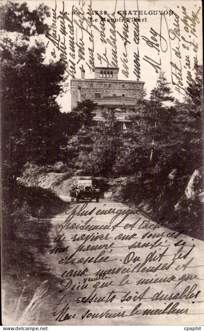 CPA Chatel Guyon Le manoir fleuri