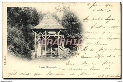 CPA Chatel Guyon Source Marguerite