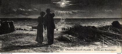 CPA Chatelaillon Plage Etude aux Boucholeurs