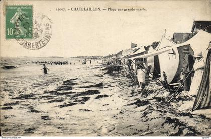 CPA Chatelaillon Plage par grande maree
