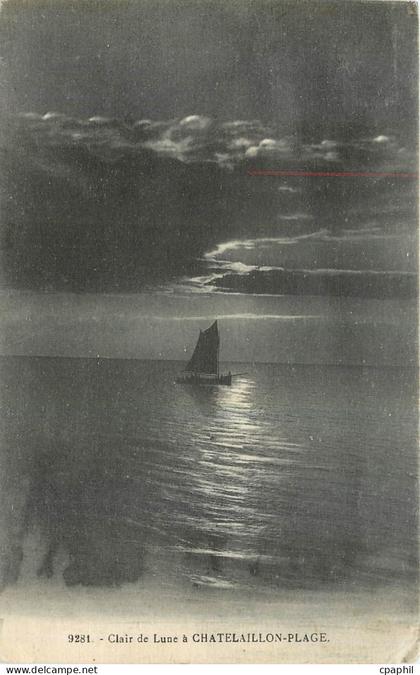 CPA Clair de Lune a Chatelaillon Plage Bateau