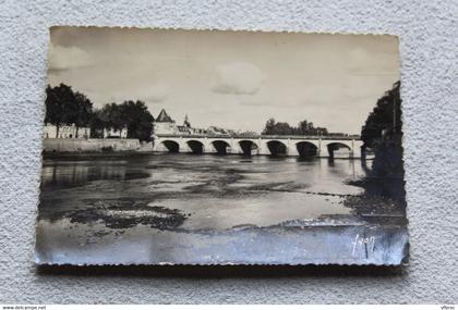 Cpm 1969, Chatellerault, la Vienne, vue prise en amont et le pont Henri IV, Vienne