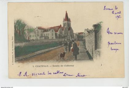 CHATENAY MALABRY - Entrée de CHATENAY