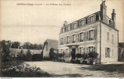 Chatillon Coligny CPA Le chateau des Viviens