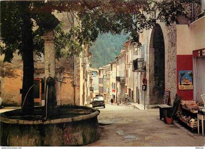26 - Chatillon en Diois - Place du Reviron - Fontaine - Automobiles - CPM - Voir Scans Recto-Verso