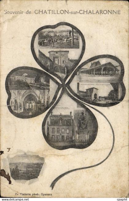 CPA Souvenir de Chatillon sur Chalaronne