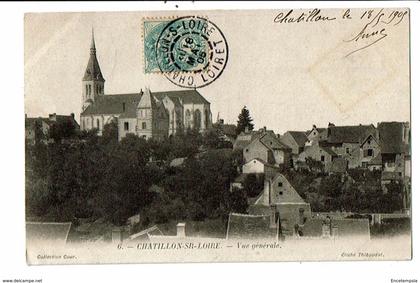 CPA-Carte Postale-France-Chatillon sur Loire Vue générale -1905 VMO16261