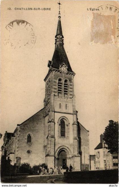CPA CHATILLON-sur-LOIRE - L'Église (228130)