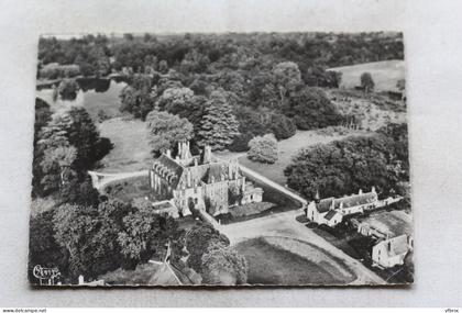 Cpm 1953, Chatillon sur Loire, château de Courcelles le Roy, vue aérienne, Loiret 45