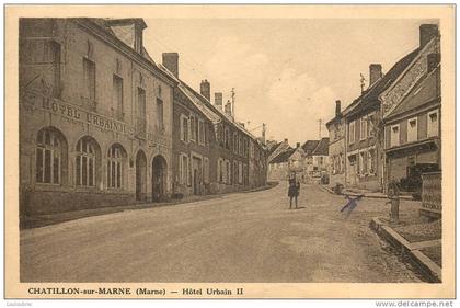 51 CHATILLON SUR MARNE HOTEL URBAIN II COLLECTION PLESSAT