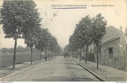 CPA Châtillon sous Bagneux 92/137