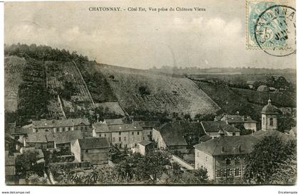 CPA - Carte postale - France -  Isère -Chatonnay - Côté Est (CP970)