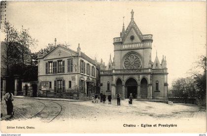 CPA CHATOU Presbytere - Eglise (1411263)