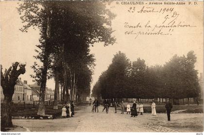 CPA Chaulnes Avenue Ste Anne (1498847)