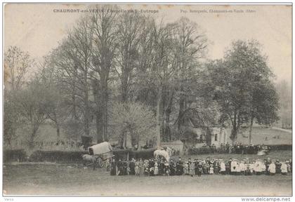 Carte Postale Ancienne de CHAUMONT EN VEXIN