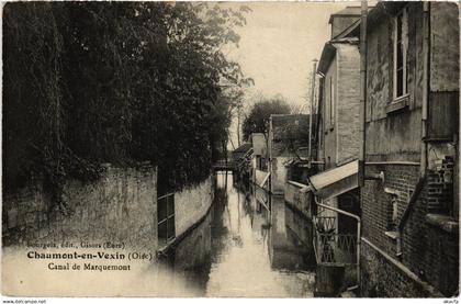 CPA Chaumont-en-Vexin Canal de Marquemont (1186007)