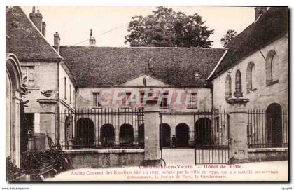 CPA Chaumont En Vexin Hotel de Ville