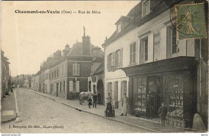 CPA CHAUMONT-en-VEXIN Rue de Meru (1207248)